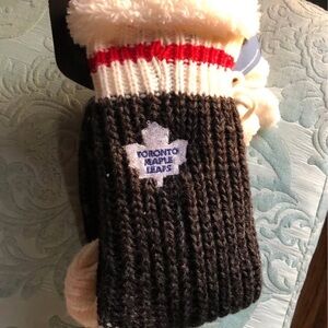 NHL Toronto Maple Leafs Slipper Socks.